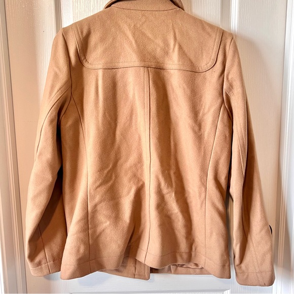GAP Wool Blend Toggle/Zip Pea Coat—SZ. Medium - Picture 13 of 17